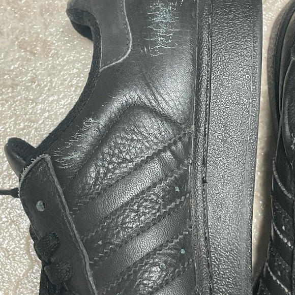 Adidas black kids/women 4.5 - Picture 3 of 4